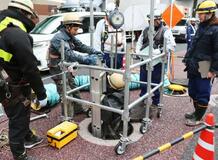 マンホールのふた、大型化を