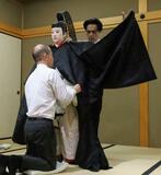 宮中の着付け技術紹介、京都御所