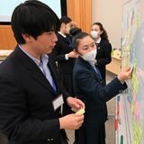 こども未来サミットへ学習会　「なぜ女性首相が誕生しない」県内中高生が議論