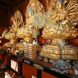 新年に向け、三本尊お身ぬぐい　日光山輪王寺ですす払い