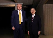 天皇陛下、トランプ大統領と会見