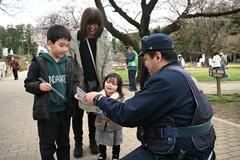 自転車の安全運転訴え