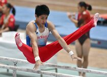 とちぎ国体会期前競技第４日・体操団体少年男女