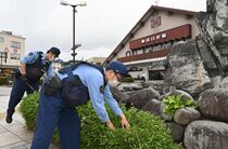 日光でＧ７閣僚会合前にパトロール