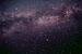 星ふる学校くまの木から臨む星空（星ふる学校くまの木提供）