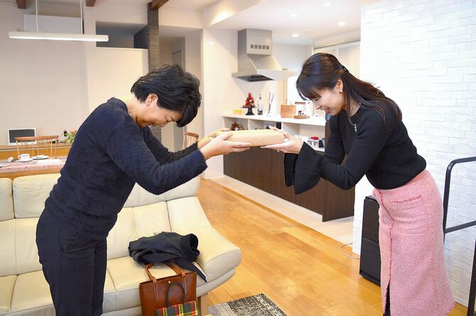 適切な言葉を添えて