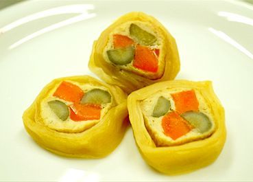 かんぴょうの八幡巻き