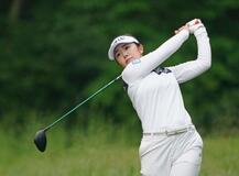 山下美夢有、古江彩佳が暫定７位