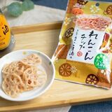 れんこんチップ、コンビニで先行販売　矢板の壮関、かどやとコラボ