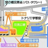 宇都宮市、JR宇都宮駅西口周辺計画を公表 駅前広場整備「おおむね35年」 LRTの西側延伸見据え