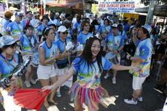 本場リオで日本チーム演奏