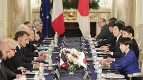 日仏首脳、重要鉱物で連携