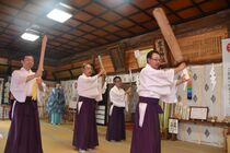 鹿島神社で合同祈願　益子