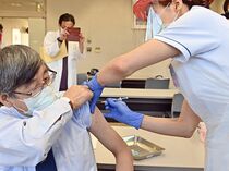 栃木県内でワクチン接種始まる