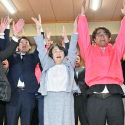那須烏山市長選、川俣氏が３選