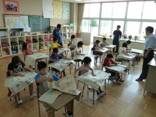 「５Ｗ１Ｈ」学ぶ／那須塩原市波立小