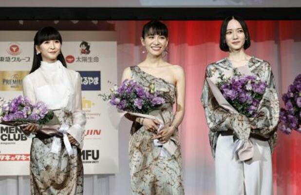 　「Ｐｅｒｆｕｍｅ」の（左から）かしゆか、あ～ちゃん、のっち