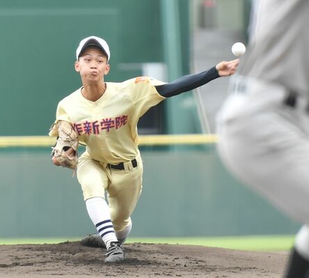 先発した作新の森田