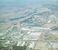 1980年の真岡工業団地の航空写真（真岡工業団地総合管理協会提供）