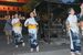 夜の境内で披露された日光和楽踊り