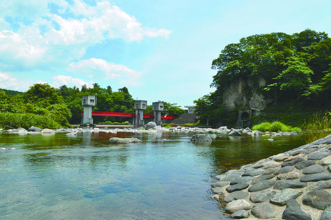 涼しさだけでなく歴史も感じられる那須疎水公園