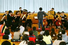 東京フィル交響楽団との“協演”も　上三川・本郷小で演奏会