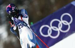 安藤は１回目で途中棄権