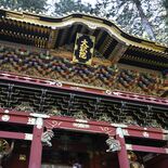 日光山輪王寺大猷院（日光）　国宝・江戸時代　家康尊敬する家光の墓所　黒…