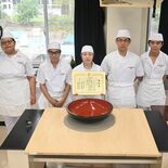 “そば打ち甲子園”敢闘賞に栃木農業高３人　チームワークで２年連続
