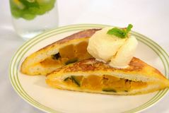 ＜パンプキンフレンチトースト＞熱々でも！冷やしても！