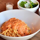 芳醇チーズと酸味の競演　フレッシュトマトのゴルゴンゾーラパスタ　CAFE STOVE（大田原）