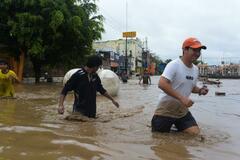 メキシコで大雨、４１人死亡