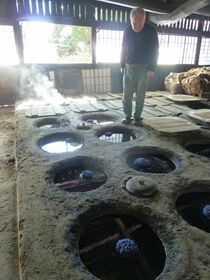 かさましこストーリー(7)　日下田藍染工房（益子）