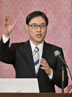 ＡＩで生産性向上を　第一生命経済研究所・柏村氏　経営に活用呼びかけ
