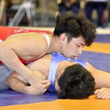 足大付勢、全８階級制する　レスリング男子フリー　インターハイ県予選