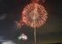 秋の夜空を彩った花火