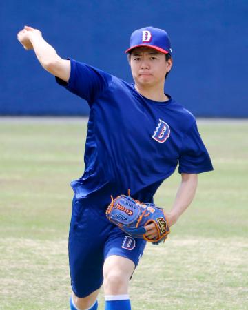 中日・桜井、巨人戦で先発復帰へ ドラフト2位新人、初勝利目指す