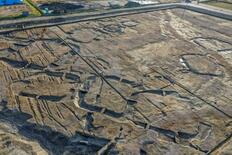 奈良最大の方形周溝墓群