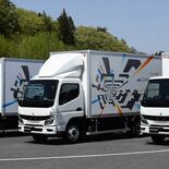 新型ＥＶトラック「ｅＣａｎｔｅｒ」　報道向け試乗会【動画】