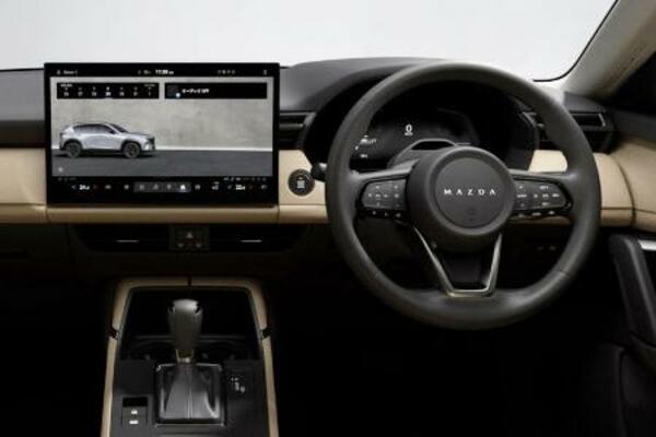 パナソニックオートモーティブシステムズの車載システムを搭載したマツダ「CX―5」の車内イメージ(マツダ提供)