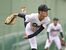 ９回を完投した佐野松桜の先発・田所＝清原球場、森田大地撮影