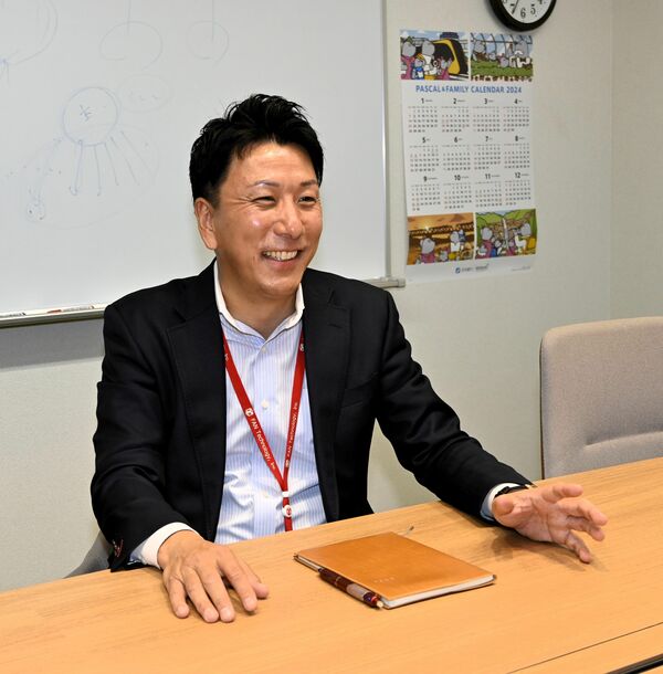 「現場の担当者から愛される会社、困ったときに任せられるファンテクになりたい」と語る江田CEO