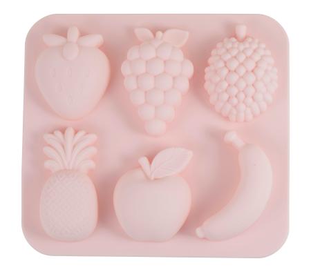 　貝印の「シリコーンチョコ型　フルーツ（大・６個取）」