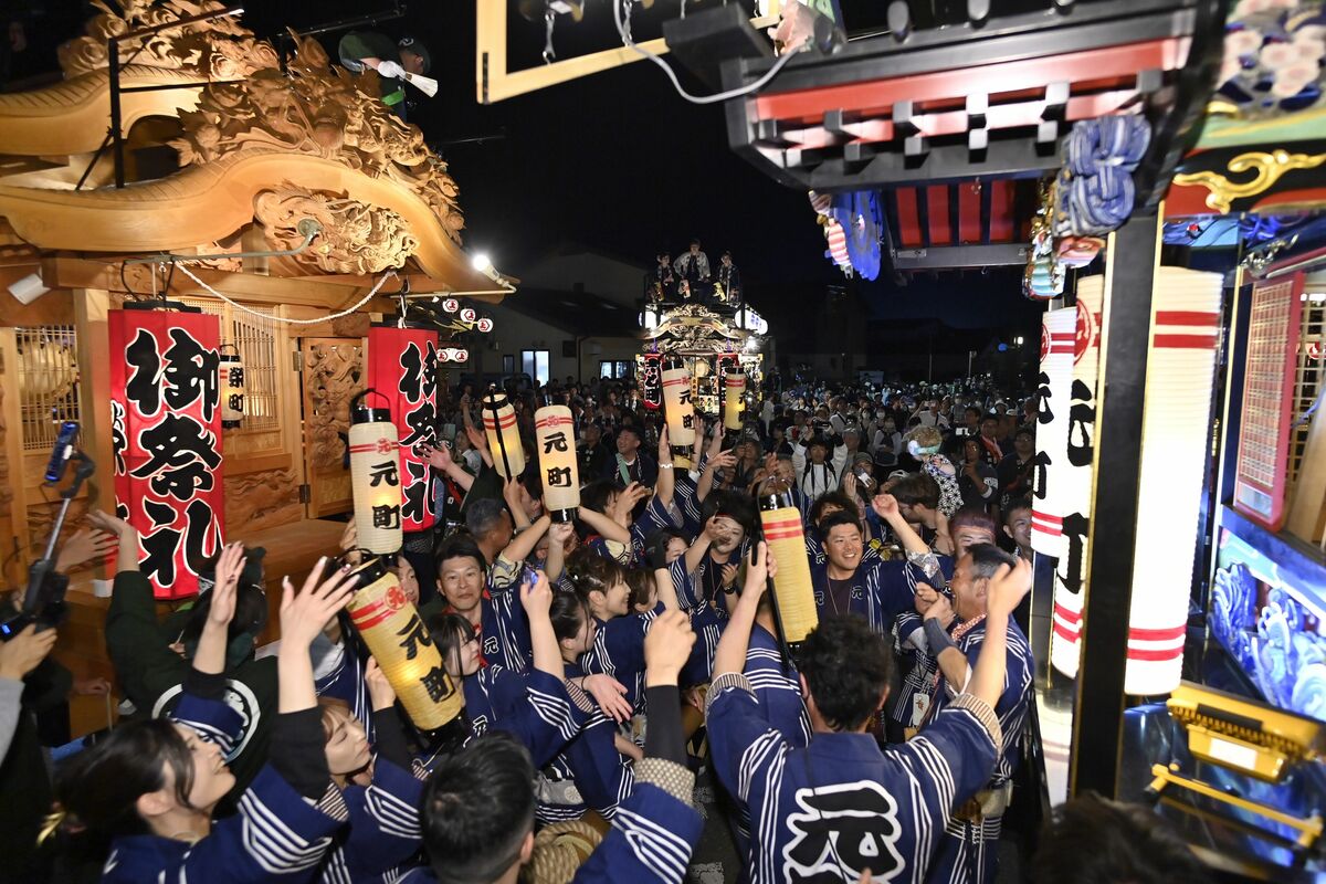 大田原屋台まつりの「ぶっつけ」とは？ ユネスコ無形文化遺産の鹿沼に