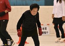 96歳現役スケーター　宇都宮の樋山さん　骨折克服、16日には発表会