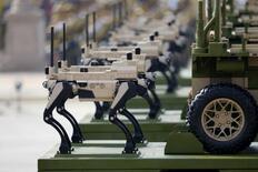 市街戦にＡＩロボ兵器「有効」