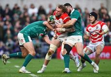 ラグビー日本、１０―４１で敗北