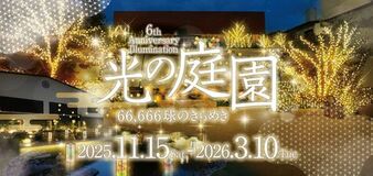 空庭温泉 OSAKA BAY TOWER 圧巻の光と和の情緒を楽しむ体験型イルミネーション開催