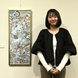 「絵に救われた」　益子在住のししまるさん　人生変えたギャラリーでボールペン画個展　茂木
