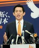 【夕刊】小林鷹之氏、会見で出馬表明